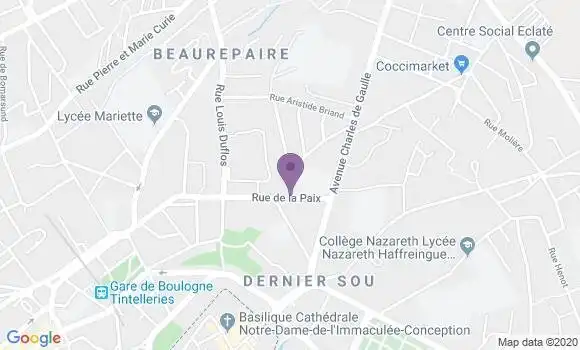 Localisation Mtre Deltheil Anne
