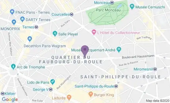 Localisation Mtre Gaudin Helain Claude