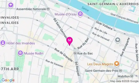 Localisation Mtre Cadoret Annie