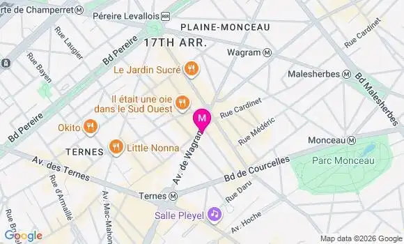 Localisation Mtre Condamine Camille