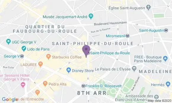 Localisation Mtre Gaumont Petit Christelle