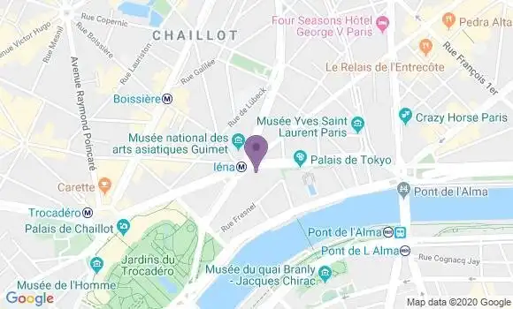 Localisation Mtre Gauthier Serge