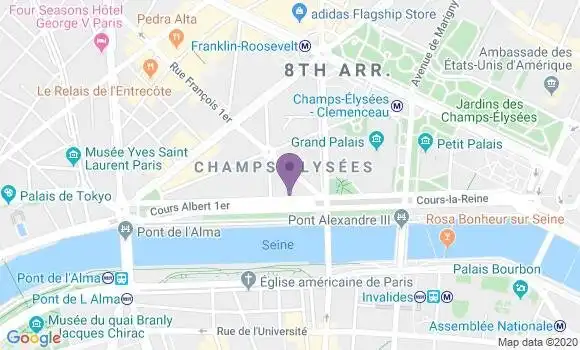 Localisation Mtre Chaudet Marc