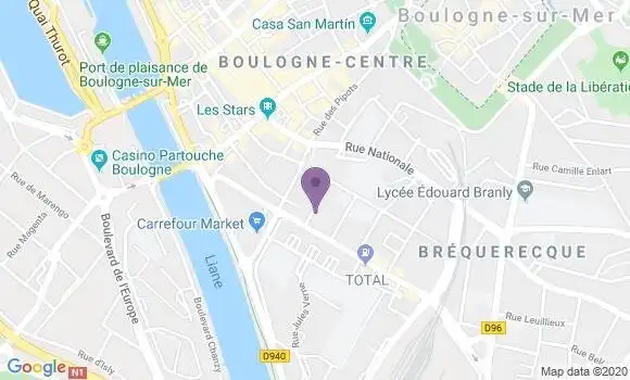Localisation Mtre Pouwels Claire