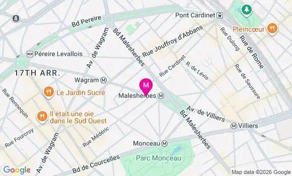 Localisation Mtre Mercier Amaury