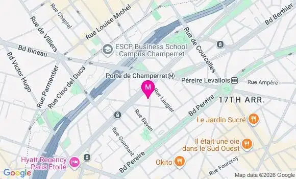 Localisation Mtre Lafoucriere Oriane