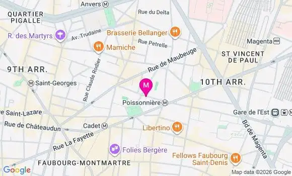Localisation Mtre Rose Hadrien