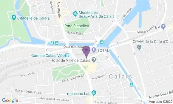 Localisation Mtre Thomas Charles
