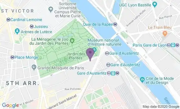Localisation Mtre Gauvin Géraldine