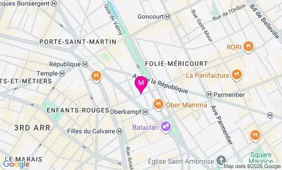 Localisation Mtre Sameur Sarah