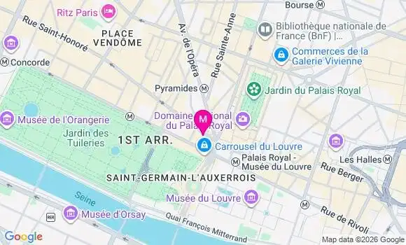 Localisation Mtre Attias Benjamin