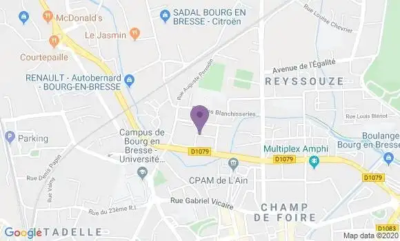 Localisation Mtre Astier Serge