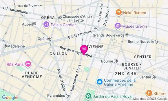 Localisation Mtre Lecordier Gabriel