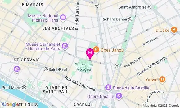 Localisation Mtre Devivier Antonin