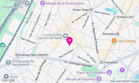 Localisation Mtre Jacquemin Marie