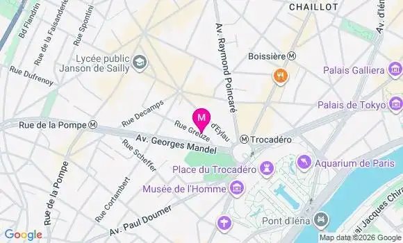 Localisation Mtre Baillaud Donatien