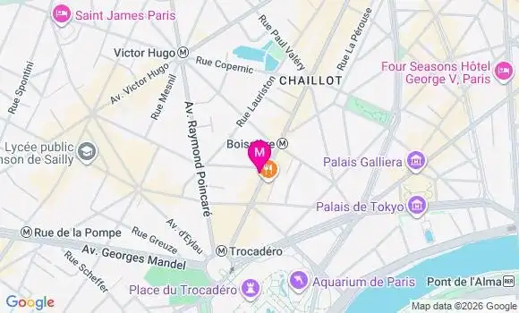 Localisation Mtre Pons Leslie