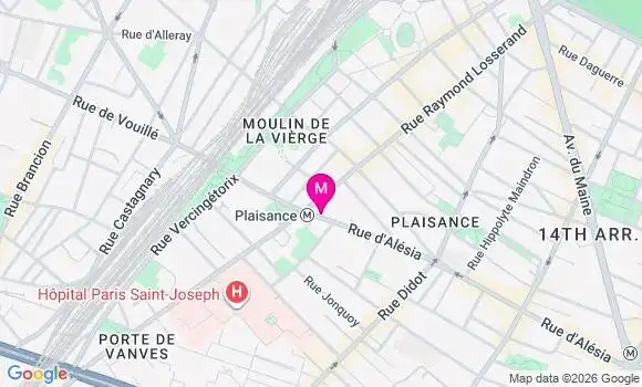 Localisation Mtre Brami Benjamin