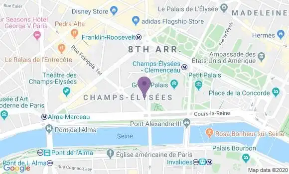 Localisation Mtre Gedin Olivier