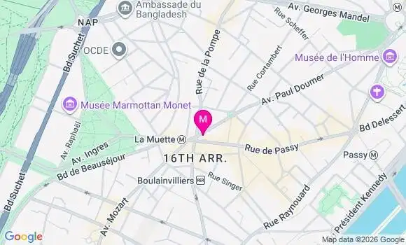 Localisation Mtre Thirapounnho Céline