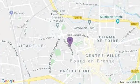 Localisation Mtre Cordier Laurent