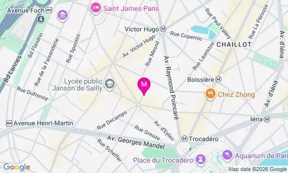 Localisation Mtre Bouzar Dalila