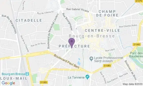 Localisation Mtre Dez Eric