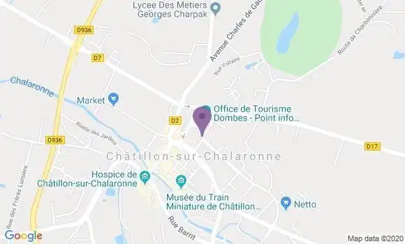 Localisation Mtre Dousson Françoise