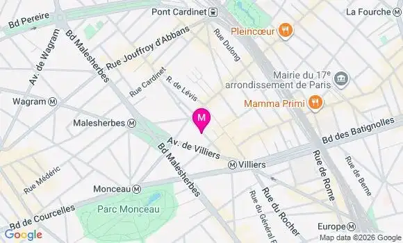 Localisation Mtre Miot Peggy