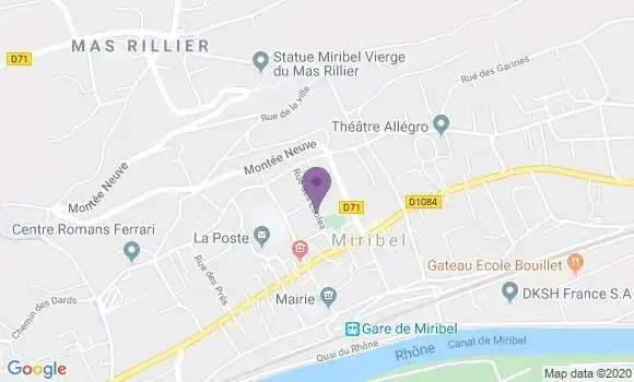 Localisation Mtre Dubost Anne Christine