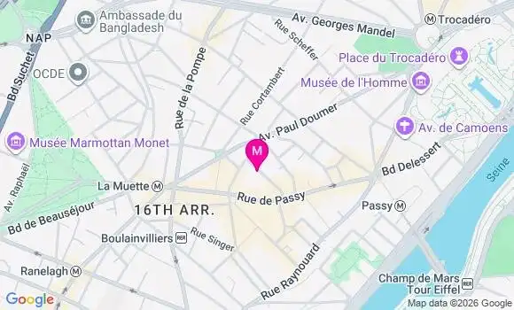 Localisation Mtre Pacquement Constance