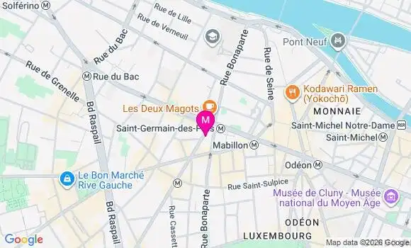 Localisation Mtre Lombard Charlotte