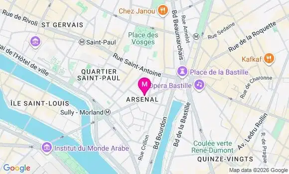 Localisation Mtre Odeyer Sabrina