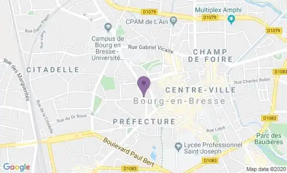 Localisation Mtre Fremion Jacques