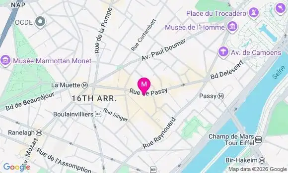 Localisation Mtre Perotto Thomas