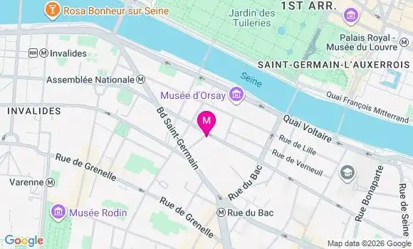 Localisation Mtre Saint Voirin Julie