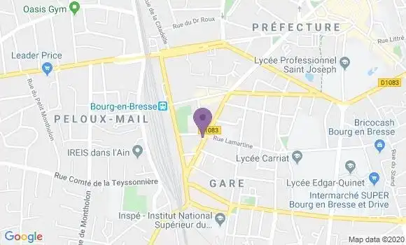 Localisation Mtre Genaudy Bertrand