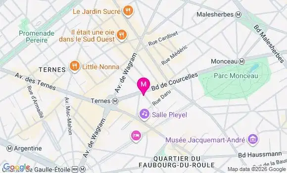 Localisation Mtre Ogereau Camille