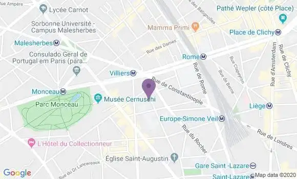 Localisation Mtre Genieys de Giacomo Thierry
