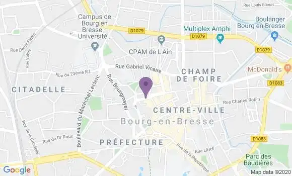 Localisation Mtre Hugonnet Chapeland Danielle