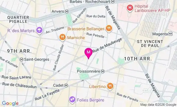 Localisation Mtre Ingelaere Benjamin