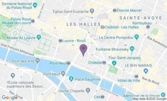 Localisation Mtre Georges Bénédicte