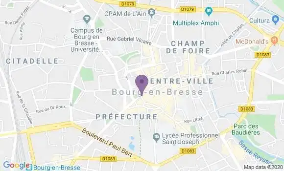Localisation Mtre Rozet Eric