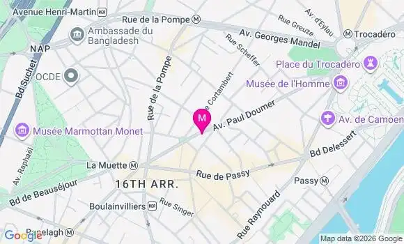 Localisation Mtre Charpentier Florence