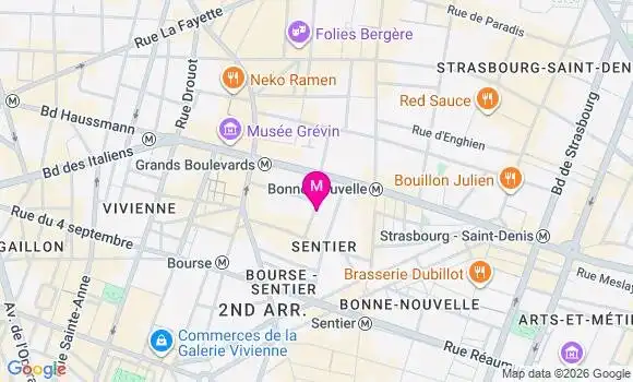 Localisation Mtre Poirier Gwénaël