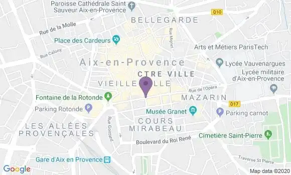 Localisation Mtre Faure Michel