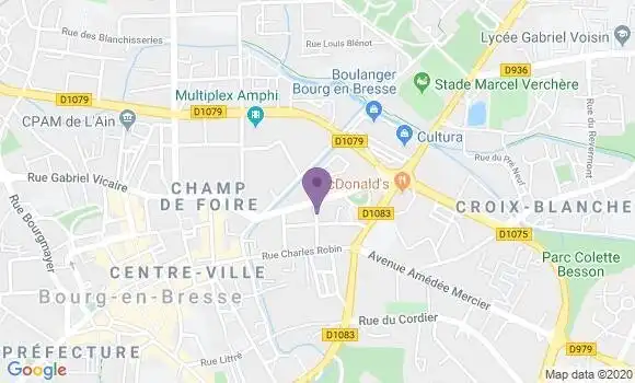Localisation Mtre Thiriat Chanel Anne
