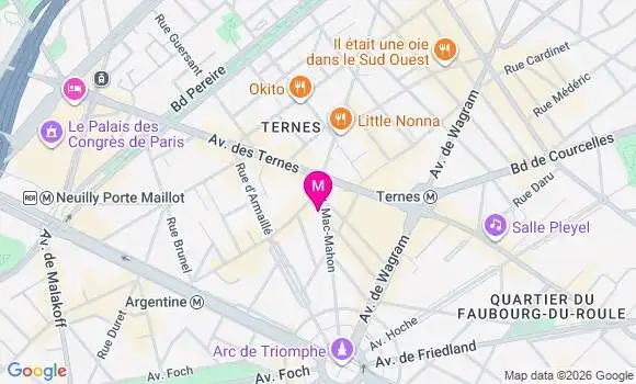 Localisation Mtre Sigorel Pauline