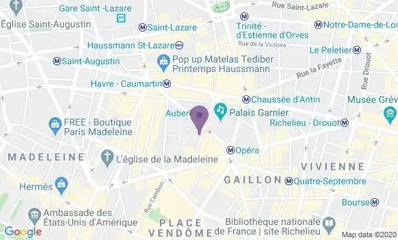Localisation Mtre Chaumette Claire