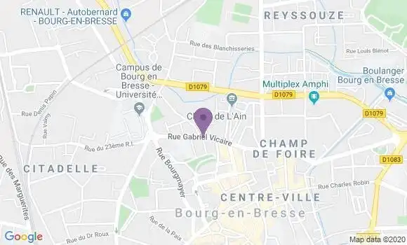 Localisation Mtre Villefranche Philippe